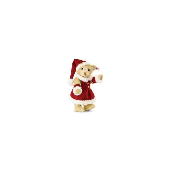 中古ぬいぐるみ Mrs Santa Claus Teddy bear-ミセスサンタクロース テディベア- 27cm