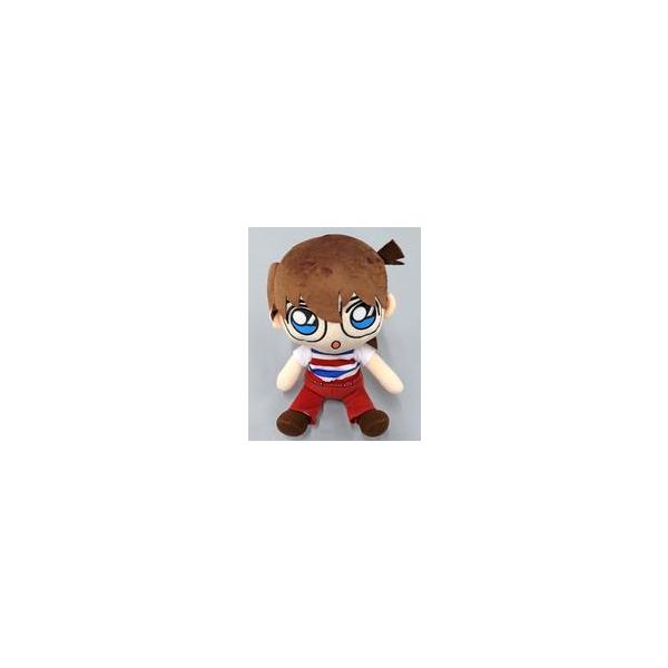 中古ぬいぐるみ 江戸川コナン BIGお座りぬいぐるみ 「セガラッキーくじONLINE 名探偵コナンカフェ