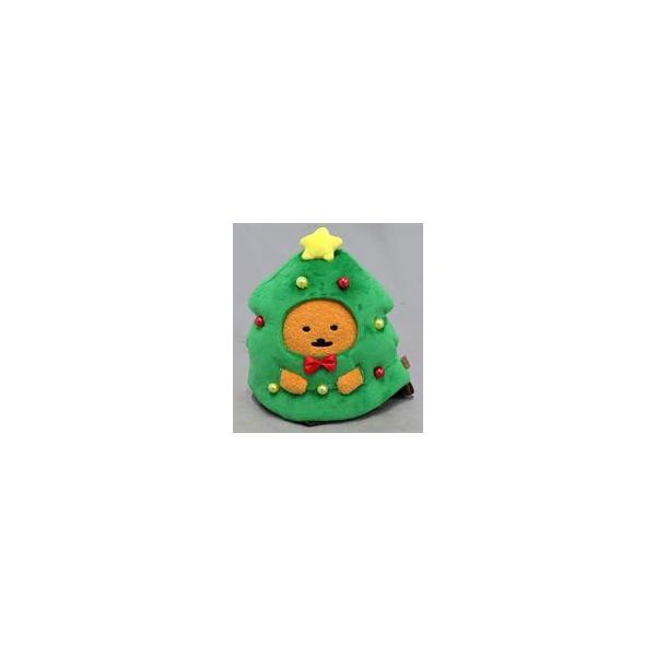 中古ぬいぐるみ ツリーなもぐらコロッケぬいぐるみ 「自分ツッコミくま」 ナガノマーケット限定
