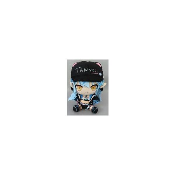 中古ぬいぐるみ おすわりラミィ サイバー衣装ver. ぬいぐるみ 「雪花ラミィ サイバー衣装記