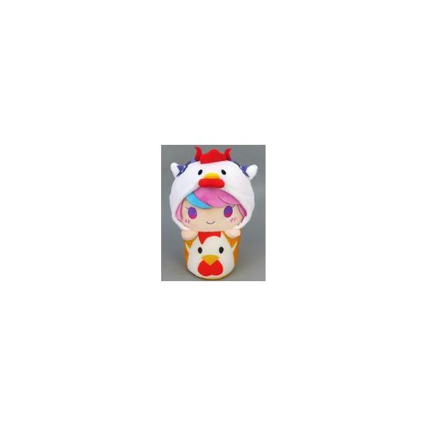 中古ぬいぐるみ Selly なりきり!からあげクンぬいぐるみ 「Crazy Raccoon」 Loppi＆HMV限定