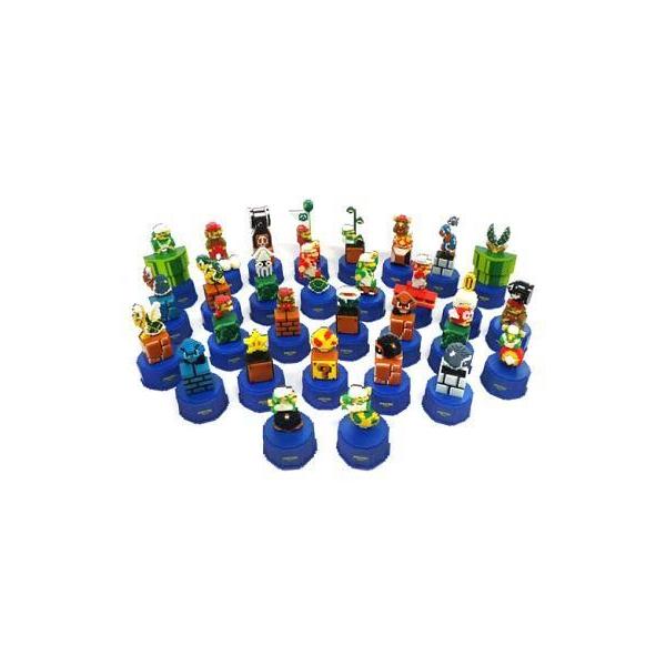 激レア！スーパーマリオのペプシボトルキャップフィギュア6体セット。 2005ペプシツイスト「Sマリオブラザーズ ドットボトルキャップ