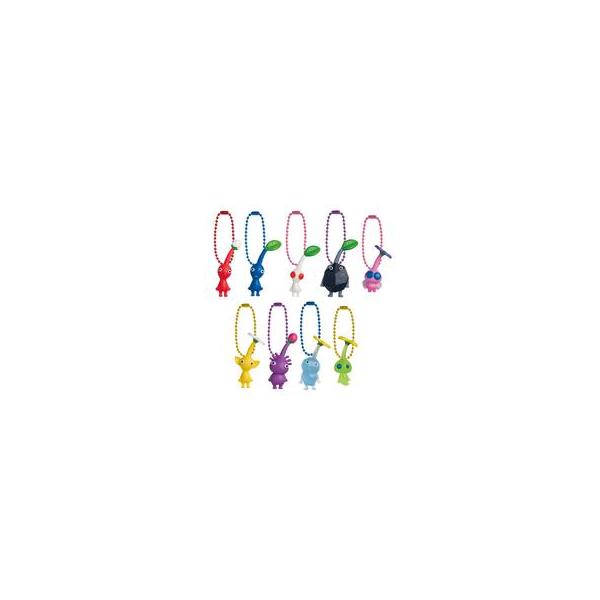 中古食玩 キーホルダー 全9種セット 「ピクミン マスコット＆フルーツ
