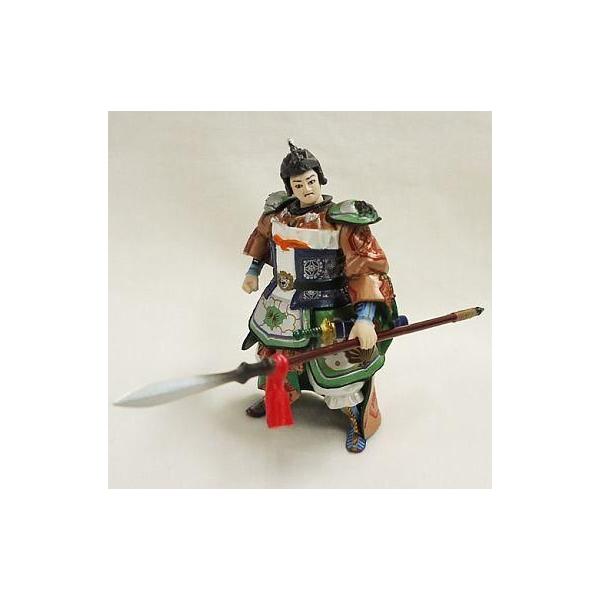 中古食玩 トレーディングフィギュア 趙雲子龍 彩色版 「三国志 第壱集 海洋堂 三国志 フィギュアコ