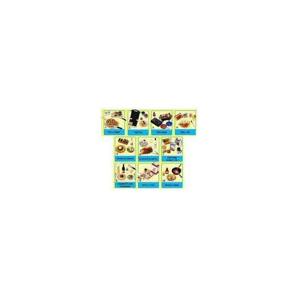中古食玩 トレーディングフィギュア 全10種セット 「ぷちサンプルU.S.A.バージョン Fun Meals -ファンミール-」