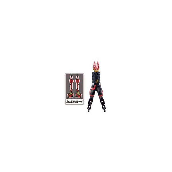 中古食玩 トレーディングフィギュア 1.ギーツ パワードビルダーブーストフォームA 「