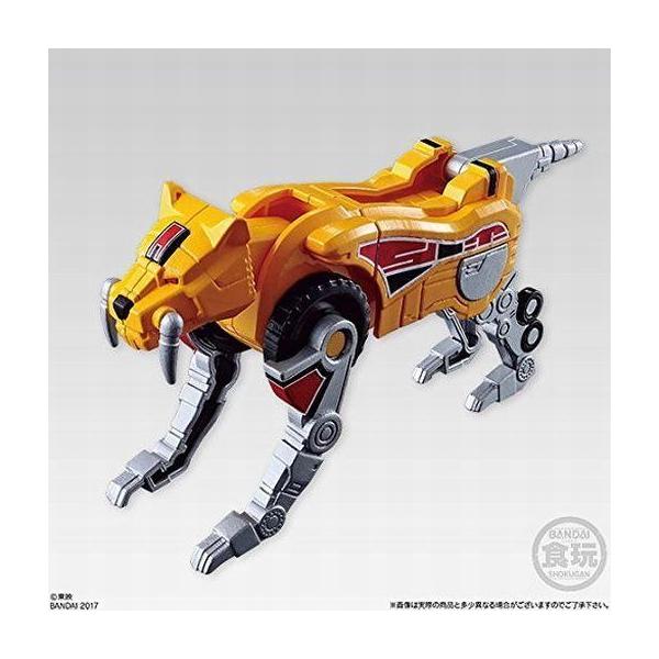 中古食玩 プラモデル 4.守護獣サーベルタイガー 「スーパーミニプラ 進化合体 大獣神」
