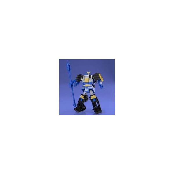 中古食玩 プラモデル 4.ブルーロウガン 「スーパーミニプラ 忍者合体 無敵将軍」