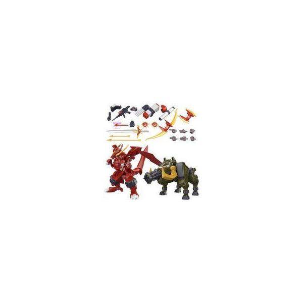中古食玩 プラモデル スーパーミニプラ GEAR戦士電童 フルアーマー電童オプションパーツ＆ガトリングボア＆ドラゴンフ