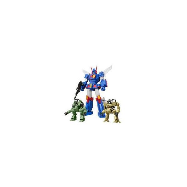 中古食玩 プラモデル 4種セット 「スーパーミニプラ 戦闘メカ ザブングル」