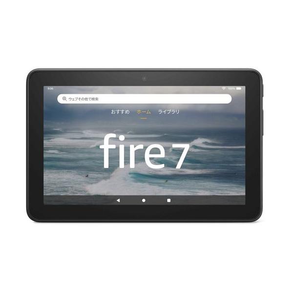 商品名：中古タブレット端末 Amazon タブレット端末 Fire 7 第12世代 16GB (ブラック) [P8AT8Z]P8AT8Z仕様寸法：幅約118×奥行約181×厚さ約9.7mm質量：約282gディスプレイ：7インチIPSタッチス...