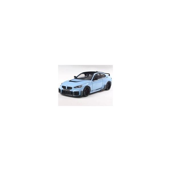 新品ミニカー 1/18 BMW M2 (G87) パフォーマンスパーツ 2024(ブルー