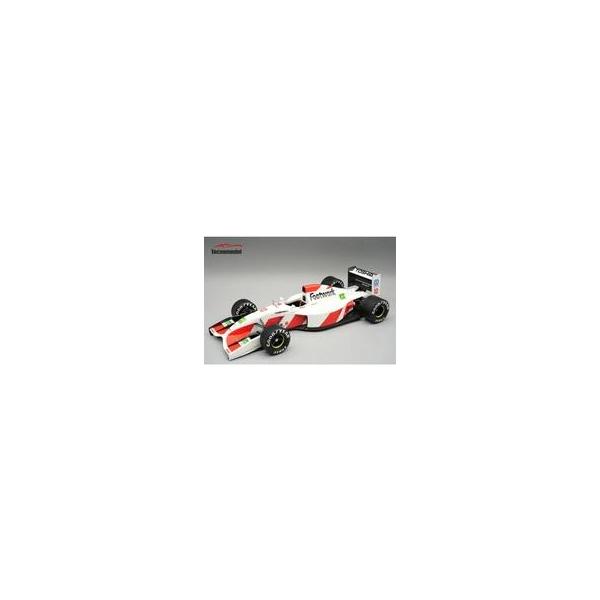 新品ミニカー 1/18 フットワーク FA13 1992 ベルギーGP 鈴木亜久里 #10 レインタイヤ車 [TM1