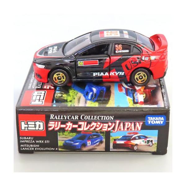 中古トミカ 1/61 三菱 ランサーエボリューションX #56(レッド×ブラック