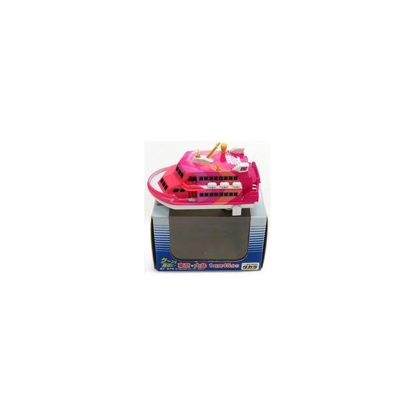 中古ミニカー チョロQ 東海汽船 超高速ジェット船 セブンアイランド 愛(ピンク)