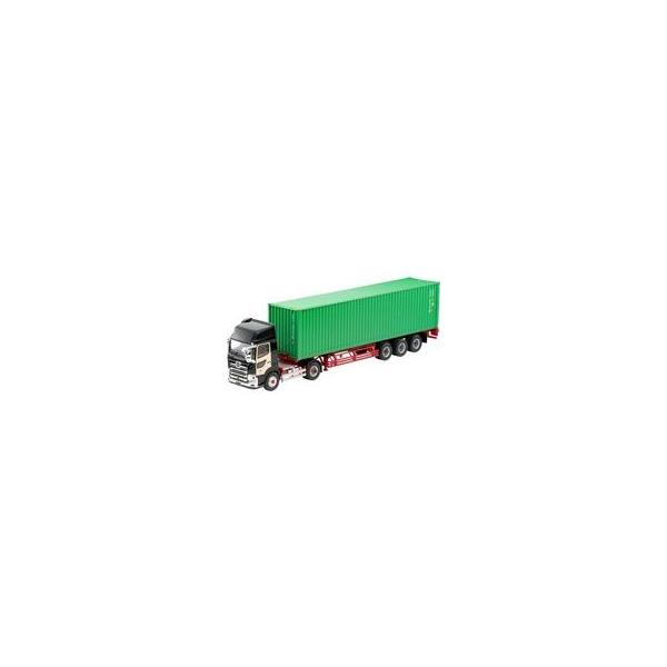 中古ミニカー 1/64 LV-N292c 日野プロフィア 40ft海上コンテナ