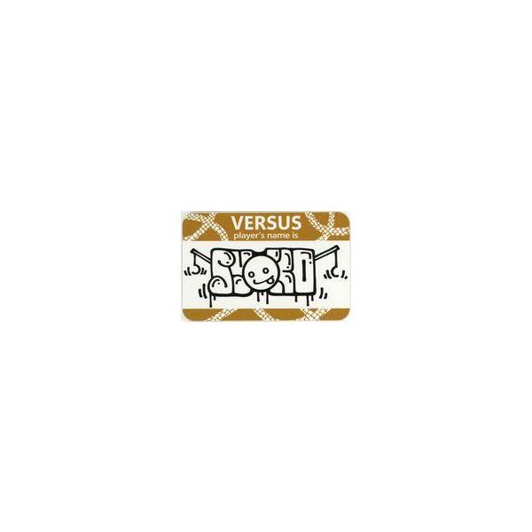 中古シール・ステッカー あっさりしょこ ネームステッカー 「VERSUSガチャ」 B-S2賞