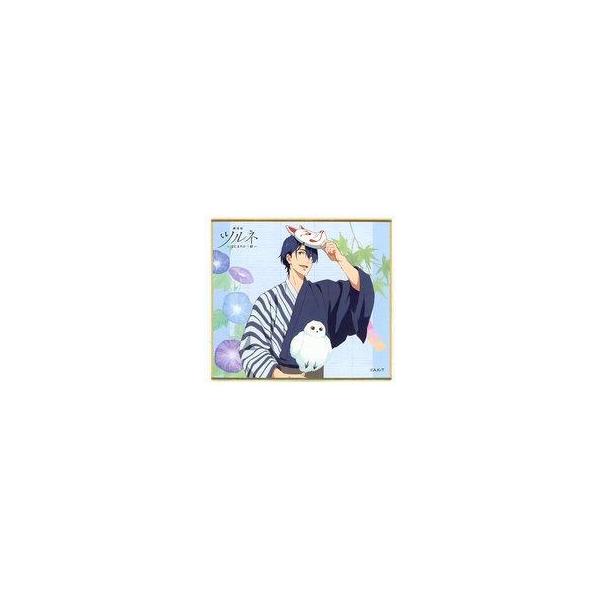 中古紙製品 滝川雅貴 「劇場版ツルネ −はじまりの一射−×カラオケの鉄人 トレーディングミニ色紙」