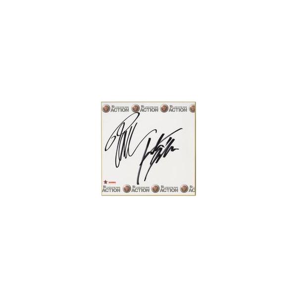 中古紙製品 B'z 直筆サイン色紙 「B'z LIVE-GYM 2008 “ACTION 中古紙製品 B'z 直筆サイン色紙 「B'z LIVE-GYM 2008 “ACTION