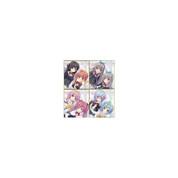 中古紙製品 [単品] 集合 ミニ色紙4枚セット 「PS4/Switchソフト D.C.4 Fortunat