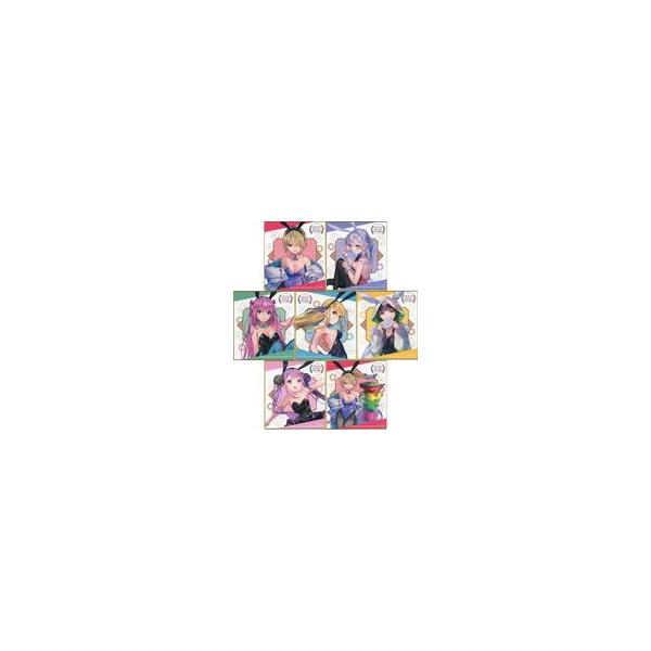 中古紙製品 全7種セット ゆーげん先生描き下ろしミニ色紙 「ヘブンバーンズレッド展」 東京会場入場特典