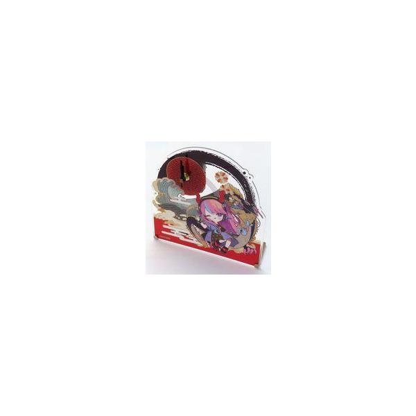 中古置き時計・掛け時計 Selly アクリルクロック 「DMMスクラッチ! Crazy Raccoon スクラッチ第六弾」 A-