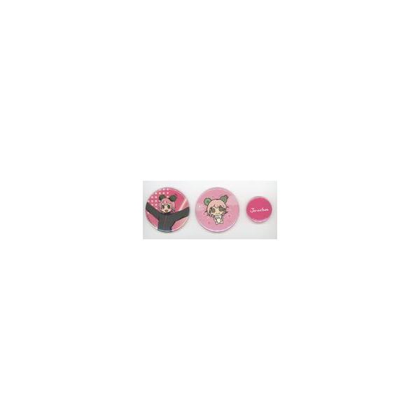 中古バッジ・ピンズ じらいちゃん(BinTRoLL) 缶バッジセット(3個セット) 「びんとろまぁけっと」