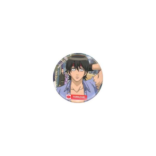 中古バッジ・ピンズ 山崎退(赤いはちまき) 山崎秋の缶祭り 「映画 銀魂2D バラガキ篇」 入場者プレゼント