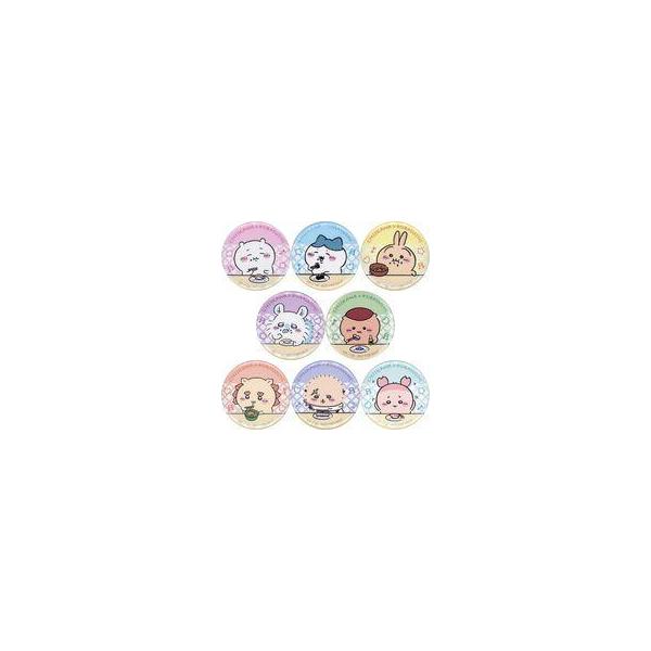 中古バッジ・ビンズ 全8種セット 「ちいかわ なんか小さくてかわいいやつ×くら寿司(2024年) ビッくらポン 缶バッジ」