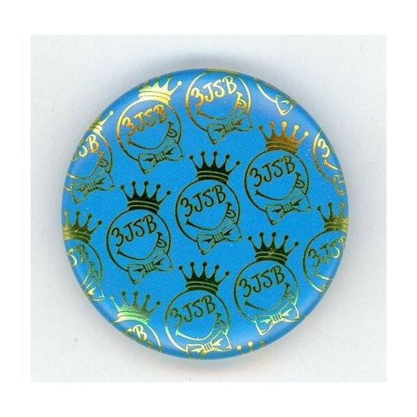 中古バッジ・ピンズ(男性) 三代目J Soul Brothers(3JSB・金/背景