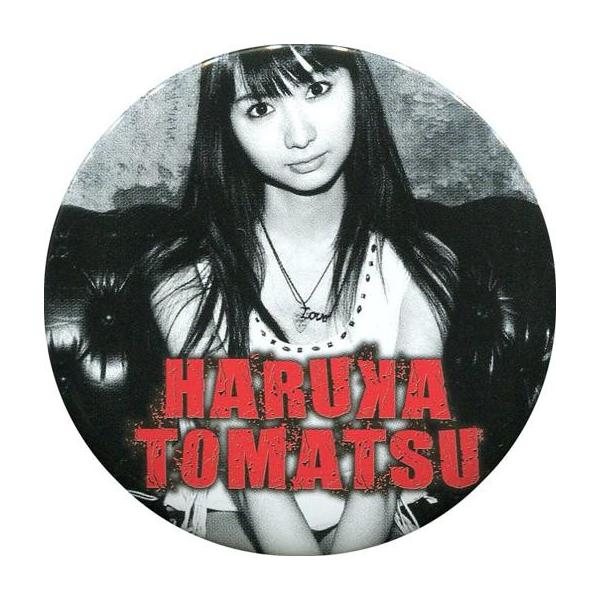 中古バッジ・ピンズ(女性) 戸松遥(文字赤/モノクロ) 缶バッジ 「戸松遥 first live tour 201