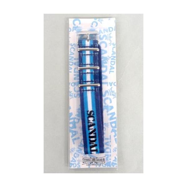 中古アクセサリー(非金属)(女性) SCANDAL ベルト型ブレスレット(ブルー) SCANDAL SHOP SCANDAL MANIA会員限定グ