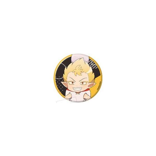 中古バッジ・ビンズ サブノック・サブロ 「魔入りました!入間くん トレーディング缶バッジ ミニキャラ ラウンドワンコ