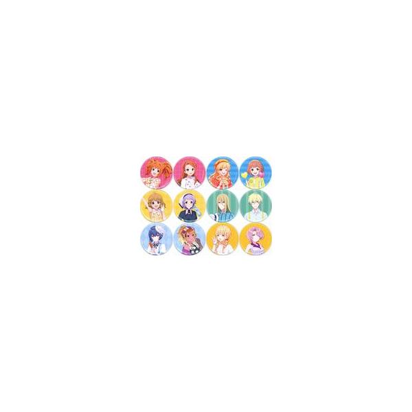 中古バッジ・ピンズ 全12種セット 「アイドルマスターシリーズ×西武園ゆうえんち レトロフェス 缶バッジ(57mm) 描き