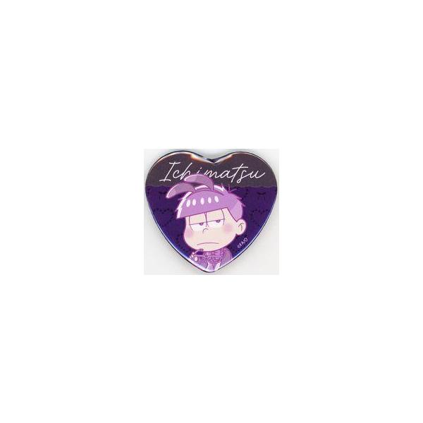 中古バッジ・ピンズ 一松 「おそ松さん ハート型カンバッジ バニーボーイ デフォルメ ver.」 ちゃやまち