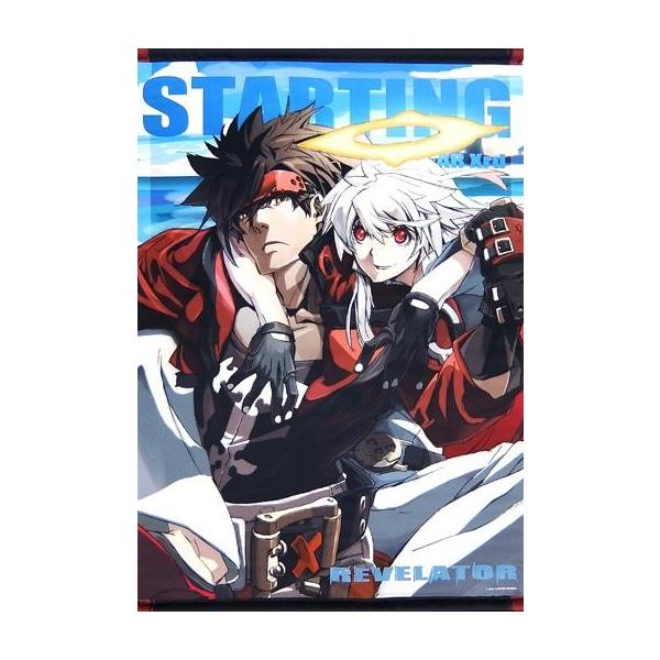 中古タペストリー ソル=バッドガイ＆ジャック・オー B2タペストリー 「PS4/PS3ソフト GUILTY