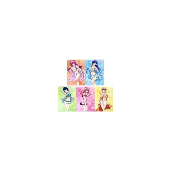 中古タペストリー 全5種セット B2タペストリー 「ドリーミーくじ 女神
