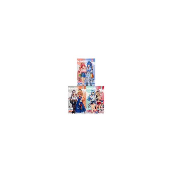 中古タペストリー 全3種セット タペストリー(おでかけver.) 「バーチャルYouTuber ホロライブ hololiveくじ〜ホ