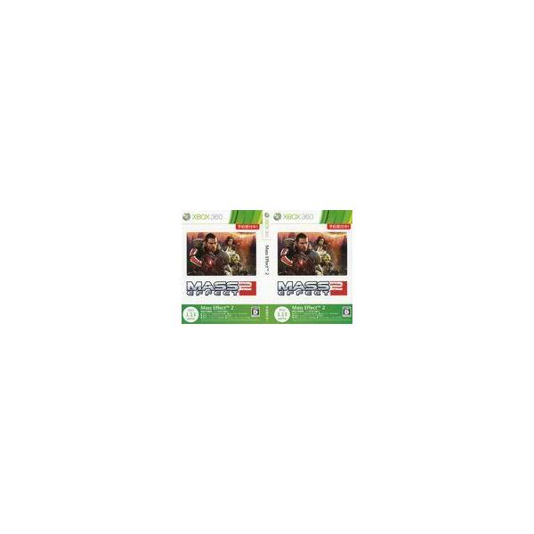 中古紙製品 販促着せ替えジャケット 「XBOX360ソフト Mass Effect 2」