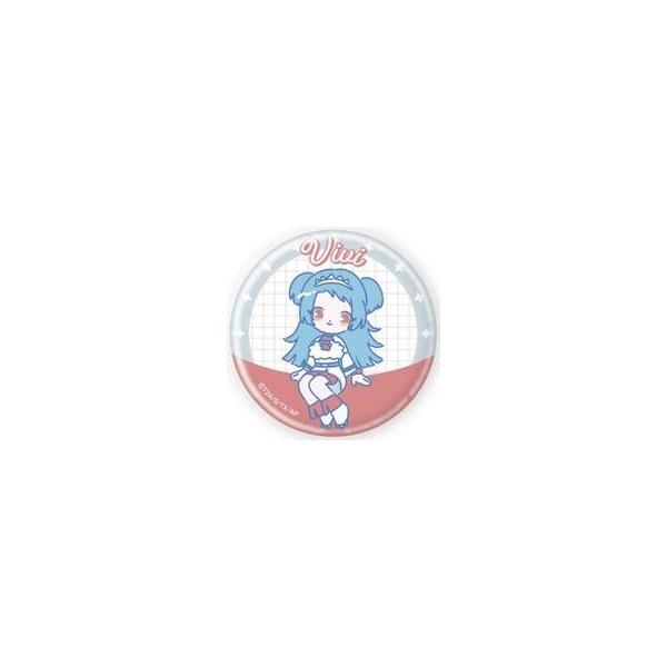 クロッシングライブ ひみつのアイプリ 八王子ビビ 缶バッジ 中古バッジ・ビンズ 八王子ビビ 「ひみつのアイプリ 缶バッジ 04.公式