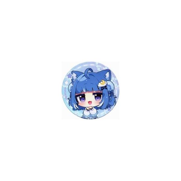 中古バッジ・ピンズ 海月雲ろあ(ミニキャラ/口開け) 「バーチャルYouTuber 海月