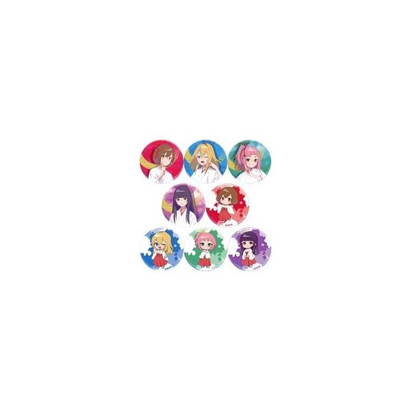 中古バッジ・ピンズ 全8種セット 「夜のクラゲは泳げない ランダム缶バッジ」 京都国際マンガ・アニメフェア2024(京まふ)グ