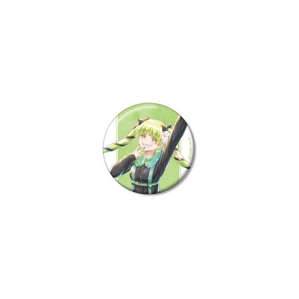 中古バッジ・ビンズ ウァラク・クララ 描き下ろし Ani-Art aqua label 100mm缶バッジ ブラックコー