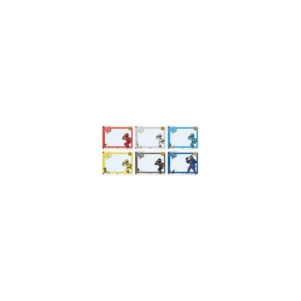中古キャラカード 全6種セット 「忍者戦隊カクレンジャー アクリルカード 01.グラフアートイラスト」
