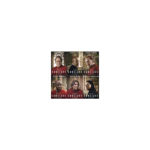 中古ポストカード キャラクターポストカードセット(6枚組) 「Blu-ray 映画『教皇選挙』」 封入特典