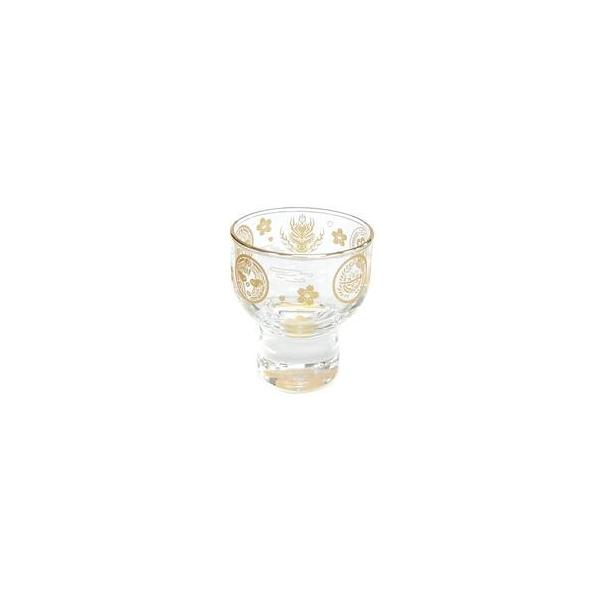 中古グラス(キャラクター) 紋 長船派グラス 「刀剣乱舞-ONLINE-×THE GUEST cafe＆diner」 長船派ディナーコー