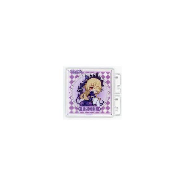 中古コースター フィッシュル SDアクリルコースター 「原神カフェ in ソウル」 韓国限定 対象商品購入特
