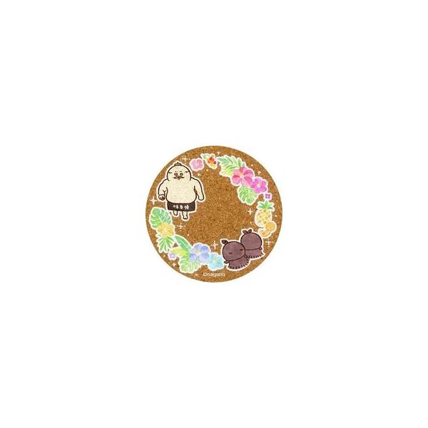 中古コースター 島二郎＆ヒトハ＆フタバ 「映画ちいかわ なんか小さくてかわいいやつ 人魚の島のひみつ トレーディン