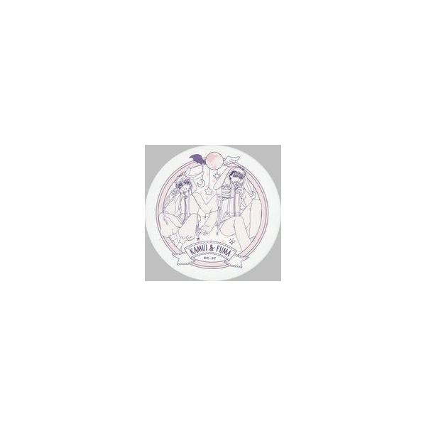 中古コースター 司狼神威＆桃生封真 満月コースター 「X-エックス-」 CLAMP FANS SHOPグッズ