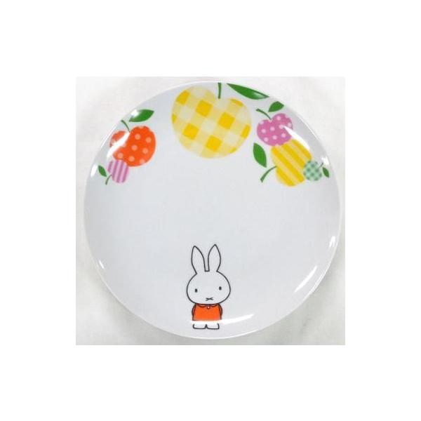 中古皿・茶碗(キャラクター) ミッフィー miffy and appleランチプレート ローソン“あったか家族を楽しもう ミ